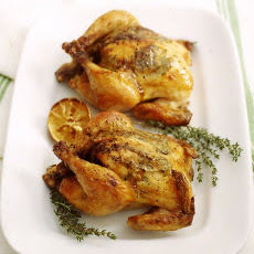 Cornish Hens with Lemon and Herbs