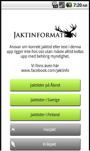 Jakt info Lite