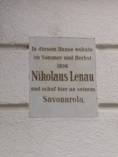 Nikolaus Lenau 1836