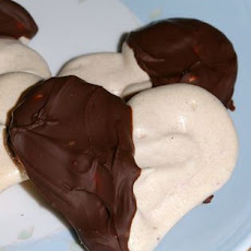 Strawberry Jam Meringue Cookies