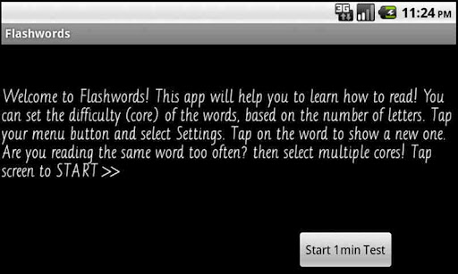 Flashwords Learn Read Test