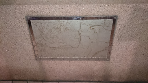 新古川橋 Old Edo Map Engraving