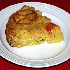 Shrimp and Tomato Quiche