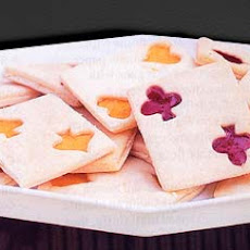 Jam-Filled Playing Card Cookies