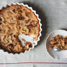 Brown Butter Candied Apple Clafoutis