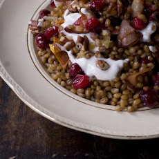 Wheat Berry Breakfast Bowl