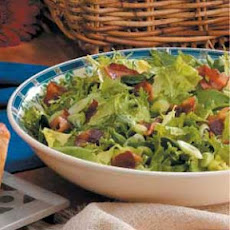 Wilted Green Salad Recipe