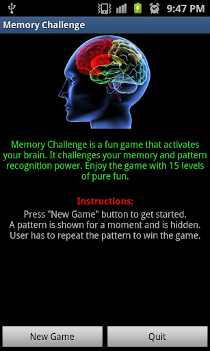 Challenge Your Memory