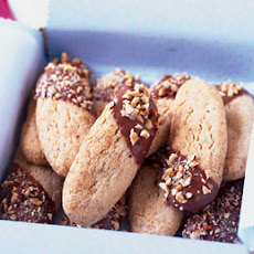 Hazelnut Shortbread Sticks
