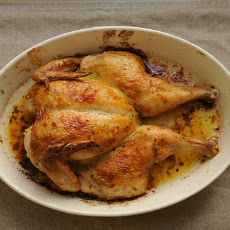 Spatchcocked Roast Chicken