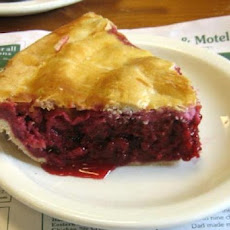 Raspberry-Blueberry Pie