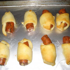 Pigs in a Blanket for Big Kids....also Called Hogs in a Sleeping