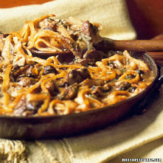 Baked Mushroom Linguine