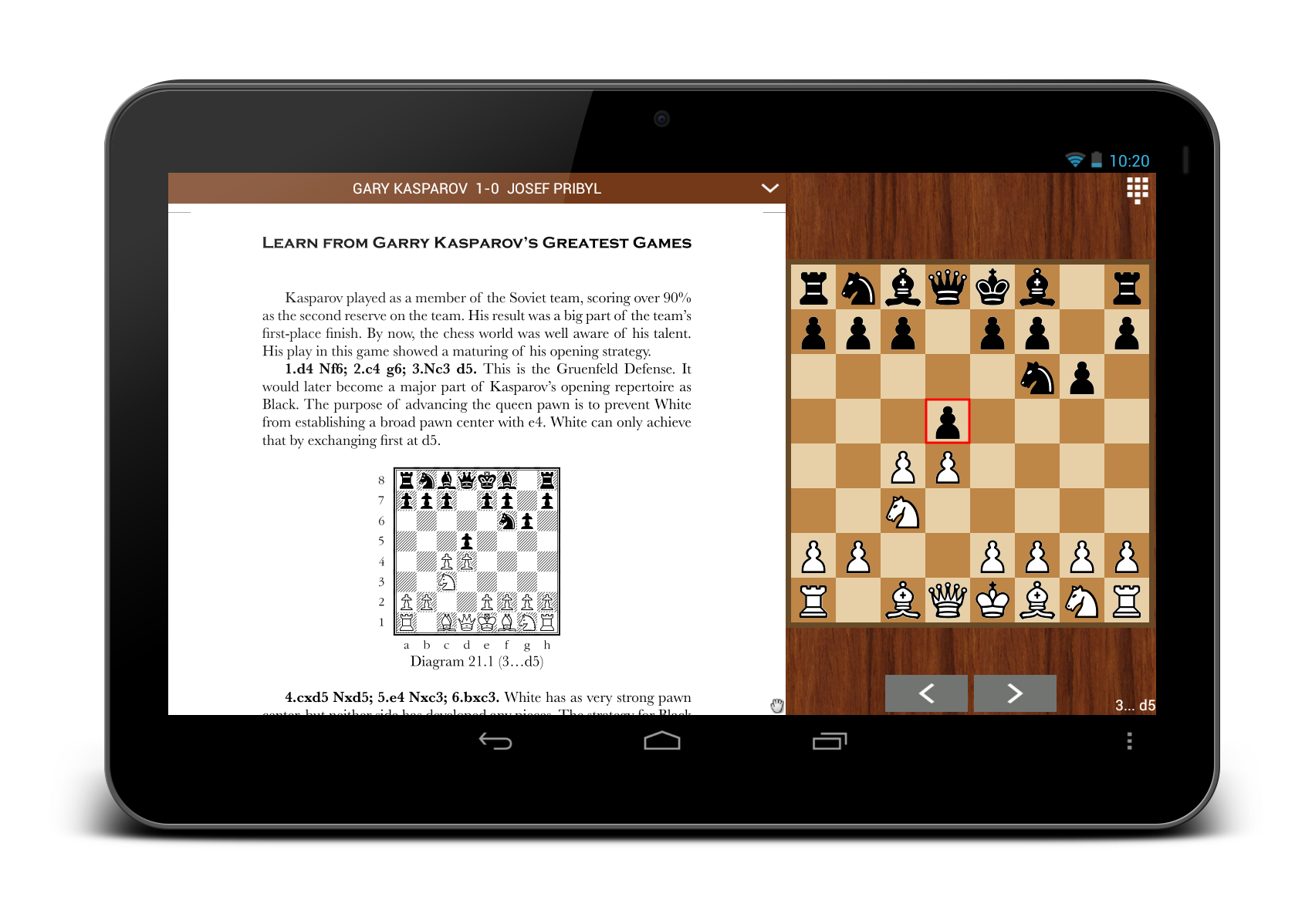 Android application Chess Book Study ♟ Pro screenshort