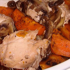 Chicken & Sweet Potato Crock Pot Stew