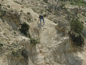 Pissouri beach village cyprus walk trek