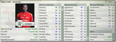 One of the best players of Ivory Coast. Very technical and creative midfielder.