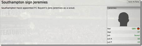Jens Jeremies - new scout of Southampton