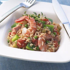 Ham & Shrimp Jambalaya