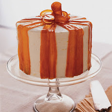 Carrot Ginger Layer Cake with Orange Cream Cheese Frosting