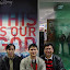 Me (Kevin), Lip Kee &amp; Chong Sun (Luke) at Hillsong Church, Hills Campus