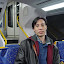 Me (Kevin) on the train back to Parramatta