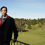 Me (Kevin) at Wentworth Falls Country Club. Well, at least this shot was only partially blocked by the shadow..