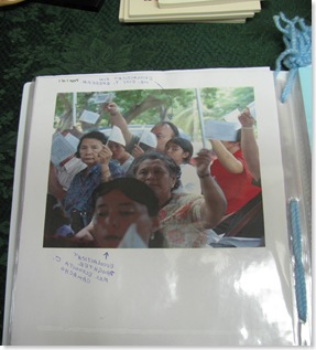 participants holding mini flags saipan 007