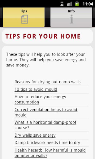 Tips for your home
