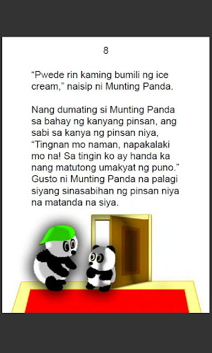 Brave Little Panda-- Tagalog
