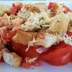 Tomato Crouton Casserole
