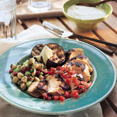 Tandoori-Spiced Chicken with Tomato-Ginger Chutney