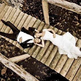 by Marino Foto - Wedding Bride & Groom