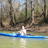 Wes and Ryan Kayaking and Fishing below the Thurlow Dam