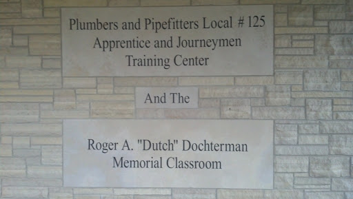 Plumbers and Pipefitters Local #125 and the Roger A. Dochterman Memorial Classroom