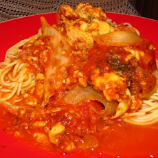 Baked Garlic Chicken Cacciatore
