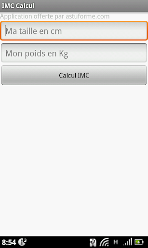 Calcul IMC Gratuit