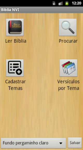 Android application Bíblia King James Offline BR screenshort