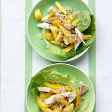 Mango and Hearts of Palm Salad with Lime Vinaigrette