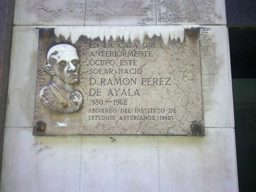 Placa Ramon Perez De Ayala