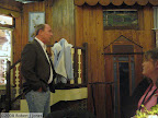 Steve Martin intoduces the staff at the NEI Icebreaker