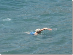Ann Swimming in the Ionain Sea