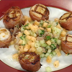 Prosciutto-wrapped Grilled Scallops