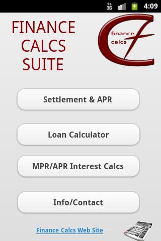 Finance Calcs Suite