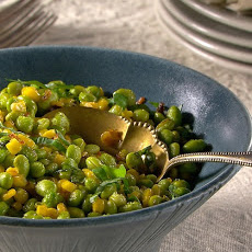 Sauteed Corn and Edamame