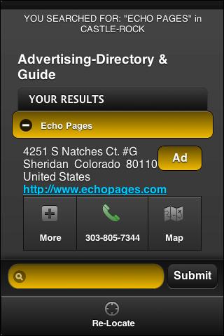 【免費書籍App】Echo Pages Yellow Pages-APP點子