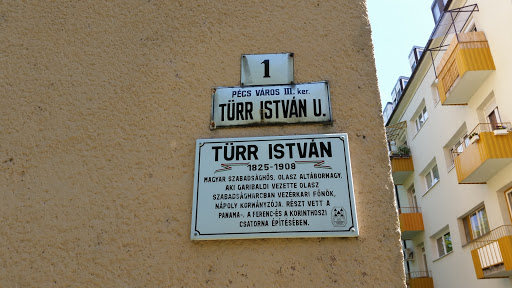 Türr István emléktábla