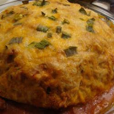 Cheesy Enchilada Stack