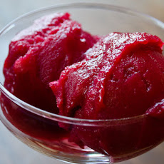 Cranberry and Lillet Rouge Sorbet