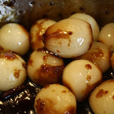 Honey Glazed Pearl Onions